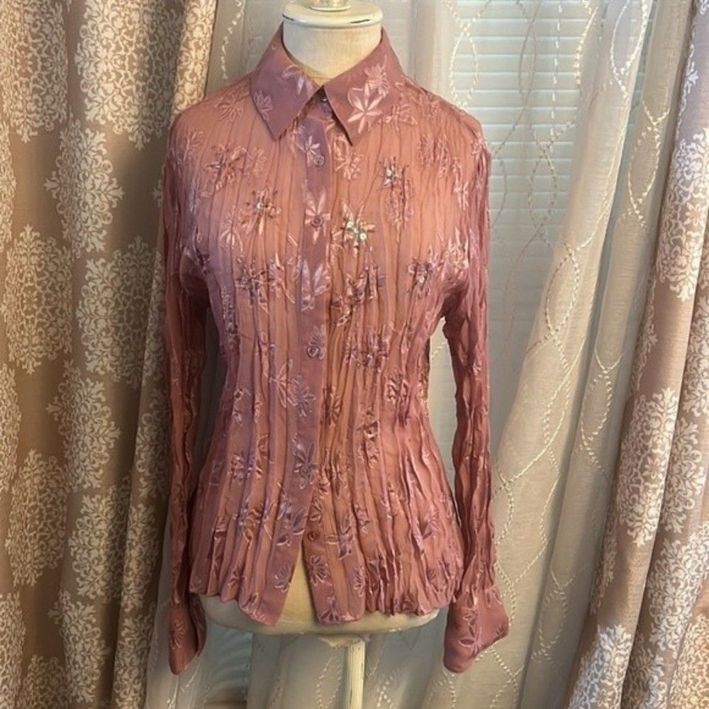 Michele Michelle Blouse size medium